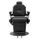 Gabbiano Duke Electric Barber Chair, Black