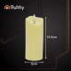 Ruhhy LED Candles / Grave Lantern Inserts 12.5x5cm, 4 pcs