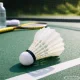 Feather Badminton Shuttlecocks, 3 Pack, White
