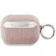 Karl Lagerfeld AirPods Pro 2 Case Monogram Karl & Choupette Head, Pink