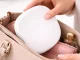 LED Makeup Mirror Foldable USB Rechargeable 3 Light Modes