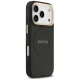 Guess iPhone 17 Pro Case PU Peony Hot Stamp MagSafe, Black