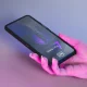 3mk Satin Armor Case+ for Samsung Galaxy Z Flip 7, Transparent Black