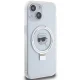 Karl Lagerfeld iPhone 15 Case Magsafe Ringstand, White