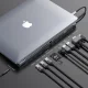 Adapter Baseus Usb-C Į 2X Hdmi, Vga, Lan, 3X Usb-A, Sd, Tf, Usb-C Pd100W, Aux
