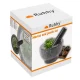 Natural Marble Mortar and Pestle