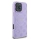 Guess iPhone 16 Pro Max Case Saffiano Peony Classic Logo MagSafe, Purple