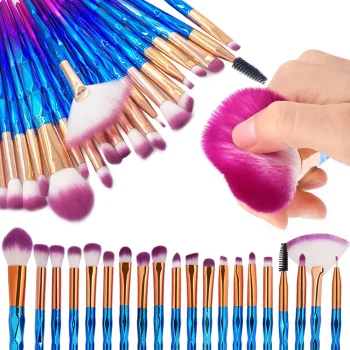 Professional Makeup Brush Set, 20 pcs