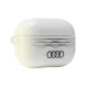 Audi IML Geometric Pattern Case for AirPods Pro 2 White