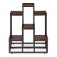 ModernHome Plant Stand with 6 Shelves Industrial Flower Pot Holder for Indoor Plants