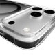 Puro iPhone 17 Pro Max Case Lite Mag, Transparent with Gray Ring