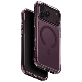 Uniq Combat Magclick Charging Case for iPhone 18 Pro Max / 17 Pro Max - Burgundy