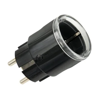 Smart Plug Shelly Plug S MTR Gen3 2500W Black