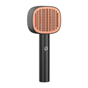 Paw In Hand Self Cleaning Pet Comb Dog Cat Rabbit Puppy Massage Brush Tool