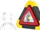 Multifunctional Car Warning LED Triangle with Power Bank and Solar Panel