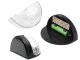 Solar Powered LED Wall Lights with Dusk Sensor for Garden, 2 Pack, Black