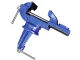 Blue Cast Iron Rotary Vise with Anvil 55mm