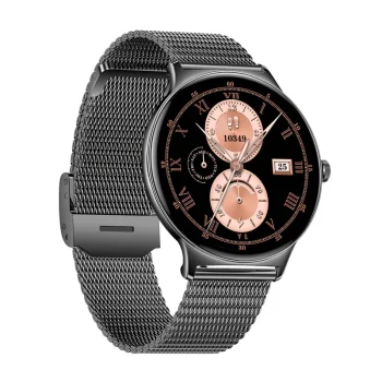 Colmi V89 Smartwatch, Steel, Black