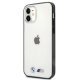 Apple iPhone 12 mini 5.4\" BMW Sandblast Case Cover (BMHCP12SMBTOK), Transparent