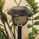 Forever Light SUNARI FLS-30 LED Solar Garden Lamp, Black