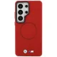 BMW M Metal Logo MagSafe Case for Samsung Galaxy S26 Ultra, Red