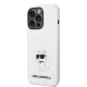 Karl Lagerfeld Silicone NFT Choupette Case for iPhone 14 Pro, White