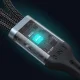 BWOO X274 3-in-1 Charging Cable USB to USB-C, Lightning and Micro USB 3A, Black
