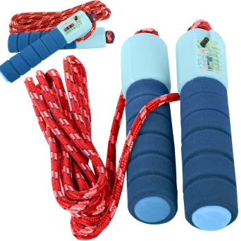 Jump Rope with Counter, Adjustable, Blue