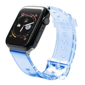 Strap Light Silicone Band for Apple Watch 42/44mm, Blue