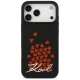 Karl Lagerfeld Silicone Heart Sign Logo MagSafe Phone Case Cover iPhone 17 Pro Max - Black