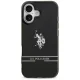 U.S. Polo Assn. DH and Bottom Stripe Logo MagSafe Case for iPhone 17, Black