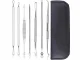 Tools Spoon UNO Vidal Loop for Cleaning the Face, Removing Blackheads and Comedones, 7 pcs.