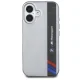 BMW iPhone 16 Case Motorsport IML Vertical Stripe, Gray