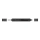 Icy Box IB-CR203-CU3 3-in-1 USB 3.2 Gen 1 Card Reader, Grey