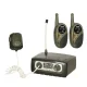 Kids Walkie-Talkie Set with Base Station, 333m Range (Khaki)