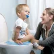 Nicekids 3-in-1 Baby Potty and Toilet Training Seat, Blue
