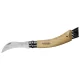 Opinel No. 08 Foldable Mushroom Knife with Brush