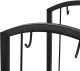Kaminer PK011 Firewood Stand with Fireplace Accessories, Black