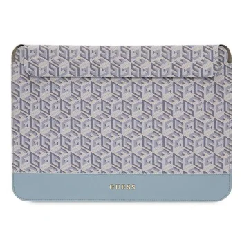 Guess GCube Stripe 16" Laptop Sleeve, Blue