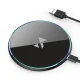 Wozinsky WLI-01Y 15W Qi Inductive Charger with USB-C Cable - Black