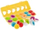 Kids Toddler Educational Toy Color Shape Sorter Matching Egg Set Puzzle, 12 pcs