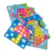 Educational Button Mosaic Puzzle, 57 Pieces