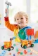Kids Toy Tool Set Constructor \"Cars\" Wooden Workshop in a Case