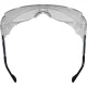 uvex 9161 Safety Glasses, White/Black