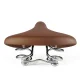 Rockbros 6800S Retro Comfort Bicycle Saddle Brown