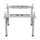 Ergo Office ER-404G Dual Electric Height Adjustable Desk Frame (No Top), Grey