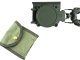 Professional Military Lensatic Compass, Metal Folding Body, Green