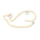 Forever Light FLNE09 LED Neon Whale, Warm White, USB/Battery