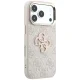 Guess 4G & Big Resin Logo Case for iPhone 17 Pro / 18 Pro - Pink