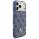 Guess 4G Strass Logo MagSafe case for iPhone 18 Pro Max / 17 Pro Max, blue